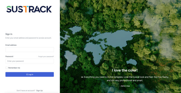 sustrack-screenshot